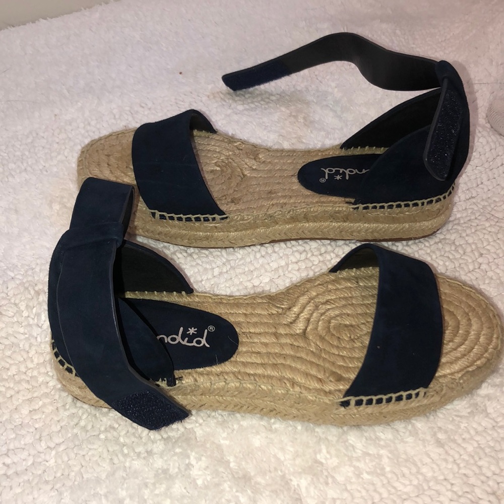 Navy Blue Platforms